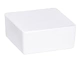 WENKO Nachfüller Raumentfeuchter Cube, Nachfüllpack für Luftentfeuchter, reduziert Schimmel & Gerüche, 1 kg Granulatblock, sofortige Wirkung bis zu 3 Monate, 12 x 5 x 12 cm, Weiß
