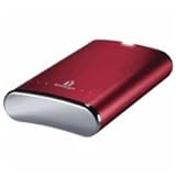 Iomega eGo 2TB Desktop HDD 2000GB Rot Externe Festplatte - Externe Festplatten (2000 GB, 3.5 Zoll, 7200 RPM, Rot)
