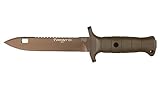 Eickhorn 825259 - Outdoormesser | Forester III - Berylium - Oliv | Klingenlänge: ca 17,2 cm | Jagdmesser - Arbeitsmesser - Solingen - Messer | rostfrei - feststehend - Survival
