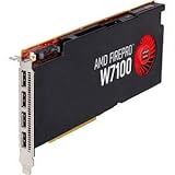 AMD FirePro W7100 8GB GDDR5 bis zu 160GB/s PCIe Gen 3.0 x16 Professionelle Grafikkarte - 3.3TFLOPS, 1792 Kerne, bis zu 4 Displays mit DisplayPort 1.2 (Plain Boxed) (erneuert ) (100 -505975-cr)