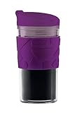 Bodum Travel Mug - Kunststoff mit Silikonband - Farbe Violett - 0,35 L - A11103-XYB-Y16-1