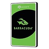 Seagate Barracuda, interne Festplatte 1 TB HDD, 2.5 Zoll, 5400 U/Min, 128 MB Cache, SATA 6 Gb/s, silber, Modellnr.: ST1000LM048