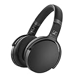 Sennheiser HD 450SE-Kopfhörer Kabelloser mit Alexa Integration, Bluetooth 5.0 und aktiver Noise Cancellation [Amazon Exclusive], Schwarz, Groß