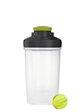 Contigo Shake & Go Fit Shaker-Flasche mit Schnappdeckel, 590 ml, Electric Green
