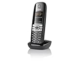 Gigaset C610H Telefon - Schnurlostelefon / Universal Mobilteil - TFT-Farbdisplay - Dect-Telefon - Freisprechen - Analog Telefon - schwarz