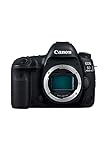 Canon EOS 5D Mark IV SLR-Digitalkamera (30,4 MP, 8,1cm Touchscreen-LCD, DIGIC 6+, Dual Pixel RAW, 4K Video, WLAN, NFC, GPS) Gehäuse, schwarz