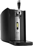 Philips PerfectDraft - Bierzapfmaschine, 6-Liter-Fässer, 30 Tage Bier, 3 °C LCD-Display, 70 W Leistung (HD3720/25)