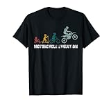 Herren Motorrad Evolution Motocross Biker Geschenk Vintage T-Shirt