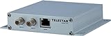 Telestar Digibit Twin Satelliten-IP Netzwerk Transmitter (HDTV, 2 SAT Eingänge, 1 LAN Ausgang) silber