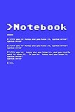 Notebook: syntax error | C64 | sketchbook | idea book | funny programming nerd cover | 70er 80er | Retro | 110 blank pages | 6'x9'