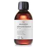 Naissance Natürliches Süßes Mandelöl (Nr. 215) 250ml – Vegan, Gentechnikfrei – Ideal zur Haar– und Körperpflege, für Aromatherapie und als Basisöl für Massageöle