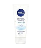 NIVEA Creme Peeling (200 ml), pflegendes Körperpeeling mit feinen Peelingpartikeln und Vitamin E, Body Scrub für ein geglättetes und gepflegtes Hautgefühl