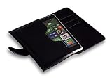 Bookstyle Handytasche Flip Case schwarz geeignet für Jiayu S3 Handy Schutz Hülle Etui Schale Cover Book Case