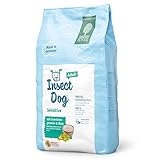Green Petfood InsectDog Sensitive (1 x 10 kg), Hundefutter mit nachhaltigem Insektenprotein als einzige tierische Proteinquelle, nachhaltiges Trockenfutter für ausgewachsene und sensible Hunde