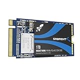 Sabrent 1TB Rocket NVMe PCIe M.2 2242 DRAM-freie interne Hochleistungs-SSD mit geringem Stromverbrauch (SB-1342-1TB)
