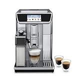De'Longhi ECAM650.85 Kaffeevollautomat mit LatteCrema Milchsystem DeLonghi ECAM 650.85 MS, 18/8 Edelstahl, 1 Liter, Silber