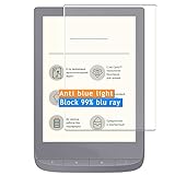 Vaxson 3 Stück Anti Blaulicht Schutzfolie, kompatibel mit PocketBook Touch Lux 4, Displayschutzfolie TPU Folie Bildschirmschutz [nicht Panzerglas ] Neue