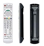 Dakana Ersatz Fernbedienung für Panasonic N2QAYB000504 Fernseher D1170 TV Viera Universalfernbedienung für Panasonic TV Remote Control vorkonfiguriert