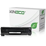 Kineco Toner kompatibel mit HP CF283A Laserjet Pro MFP M125nw, M126nw, M127fw, M128fp - Schwarz 1.500 Seiten