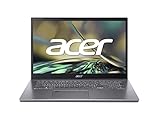 Acer Aspire 5 (A517-53G-503Y) Laptop | 17,3 FHD Display | Intel Core i5-1240P | 16 GB RAM | 512 GB SDD | NVIDIA Geforce RTX 2050 | Windows 11 | QWERTZ Tastatur | grau