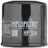 HifloFiltro Ölfilter HF-204C, chrom HF204 Black