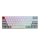 EPOMAKER SKYLOONG SK61 61 Keys Hot Swappable Mechanical Keyboard with RGB Backlit, NKRO, IP6X Waterproof, Type-C Cable for Win/Mac/Gaming, QWERTY(Gateron Optical Brown, Grey)