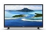Philips 24PHS5507/12 60 cm (24 Zoll) Fernseher (HD, Triple Tuner, HDMI, USB, CI+, Mattschwarz) [Modelljahr 2022]
