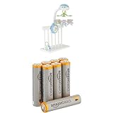Mattel Fisher-Price CDN41 3-in-1 Traumbärchen Mobile und Amazon Basics Performance Batterien Alkali, AAA, 8er Pack