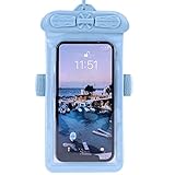 Vaxson Hülle Blau, kompatibel mit Pocketbook Touch Lux 4, wasserdichte Tasche Handyhülle Waterproof Pouch Case [Nicht Displayschutzfolie Schutzfolie ] Neue