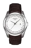 Tissot Herren-Armbanduhr Couturier Leder T0354101603100