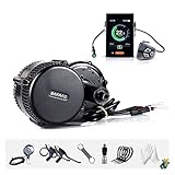 BAFANG 48V 750W Mid Motor Kit with Airtag Tracking Battery(Optional), Hidden Anti-Theft Tracking Mid Drive Electric Bike Conversion Kits with optional Display Ebike DIY Kits for Most BB68mm Bike