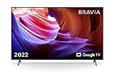 Sony BRAVIA KD-55X85K/P (55 Zoll), 4K Ultra HD (UHD), High Dynamic Range (HDR), Google TV, 2022 Modell (Schwarz)