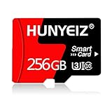 256 GB Micro-SD-Karte Speicherkarte Klasse 10 Hochgeschwindigkeits-Flash-Karte mit Adapter für Android-Telefone/PC/Computer/Kamera/tragbare Spielgeräte/Go Pro
