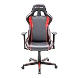 DXRacer Gaming Stuhl, OH/FH08/NR, F-Serie, schwarz-rot