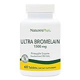 Natures Plus Ultra Bromelain 1500mg (Standardized 900 GDU) 60 Tabletten (119g)