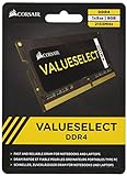 Corsair Value Select SODIMM 8GB (1x8GB) DDR4 2133MHz C15 Speicher für Laptop/Notebooks - Schwarz