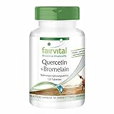 Quercetin plus Bromelain - 120 Tabletten - Vegan - Synergetische Kombination in sicherer Dosierung