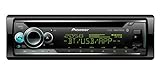 Pioneer DEH-S520BT , 1DIN Autoradio , CD-Tuner mit RDS , Bluetooth , MP3 , USB und AUX-Eingang , RGB – Beleuchtung , Freisprecheinrichtung , Smart Sync App , 13-Band Equalizer , Spotify