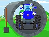 Blau Traktor