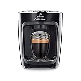 Tchibo Cafissimo mini Kaffeemaschine Kapselmaschine für Caffè Crema, Espresso und Kaffee, Schwarz