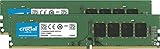 Crucial RAM CT2K8G4DFRA32A 16GB (2x8GB) DDR4 3200MHz CL22 (2933MHz oder 2666MHz) Desktop Arbeitsspeicher Kit
