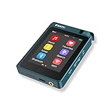 RUIZU HiFi MP3 Player Lossless DSD Digital Bluetooth 5.0 WiFi Hochauflösender tragbarer Audioplayer 64 GB Unterstützt bis zu 512 GB SD-Karte 2,8-Zoll-True-Color-TFT-Bildschirm