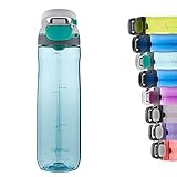 Contigo Cortland Autoseal Wasserflasche, große BPA-freie Trinkflasche, auslaufsichere Sportflasche, spülmaschinenfest, ideal für Sport, Radfahren, Laufen, Wandern, 720 ml