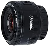 Yongnuo YN35MM Canon – Objektiv für Reflexkamera (f/2.0 AF/MF), schwarz