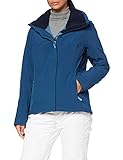 Salomon Damen Ski-Jacke, SPEED JACKET W, Polyamid/Polyester/Elasthan, Blau (Dark Denim), Größe: XL, LC1380400