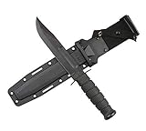 Ka-Bar Unisex-Erwachsene Kampfmesser, Schwarz – gerader Rand, Kydex Scheide 1213 Messer, Harter, Einheitsgröße