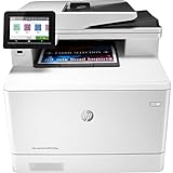 HP Color LaserJet Pro M479fdw Multifunktions-Farblaserdrucker 4-in-1 (Drucker, Scanner, Kopierer, Fax, WLAN, LAN, Duplex, Airprint, 27 Seiten/Min) weiß