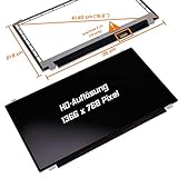 Laptiptop 15,6' LED Display matt passend für Fujitsu Lifebook E556 A566 A555 A557 Bildschirm WXGA HD