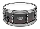 Tama MLS55BN-DMF Snare Drum (14' x 5,5', Superstar - Serie, 100% Ahornkessel, Black Nickel Hardware, lackierte Oberfläche) Dark Mocha Fade