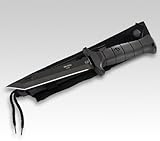 Eickhorn Kampfmesser KM4000, Stahl 1.4110, Kunststoff-Griff,, Cordura/Kunststoff-Scheide